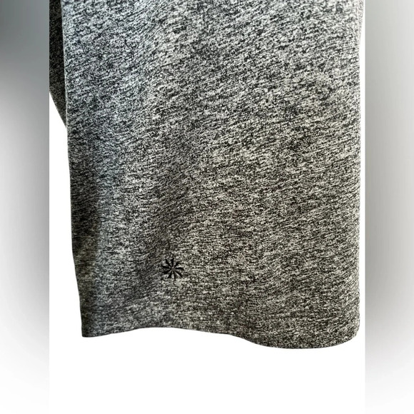 Athleta Girl Seamless Heathered Gray Top, Size 12 - Picture 3 of 5